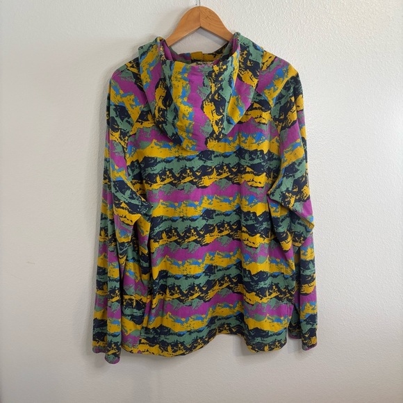 The North Face Class V Fanorak XL WindbreakerRare Mountain Print, Liam Gallagher - Picture 4 of 14